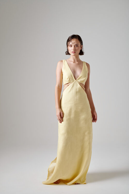 Vestido Calacata Lino