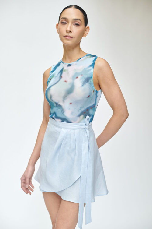 Falda Iqus Azul